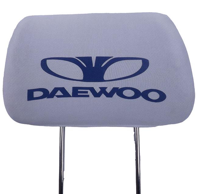 Чехол подголовников Daewoo Белый (640192)