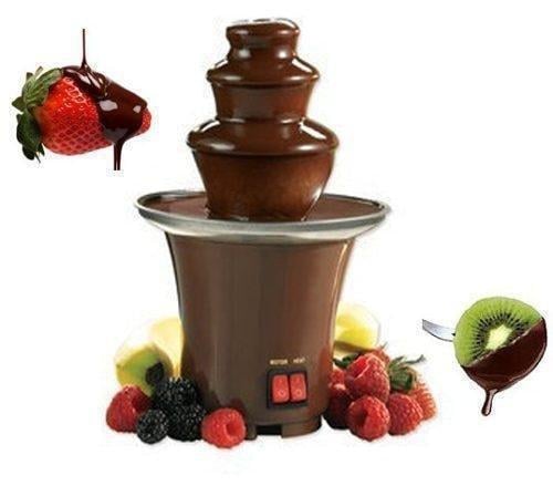 Шоколадный фонтан фондю Mini Chocolate Fondue Fountain