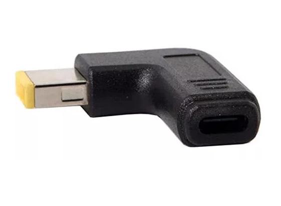 Переходник для зарядки ноутбука от повербанка Square Lenovo USB Type-C на DC 11,0х4,5 + PD Triger 19,5V 100W - фото 3