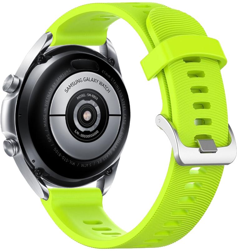 Ремешок Bend для Galaxy Watch 3 41 мм Light green (18036)