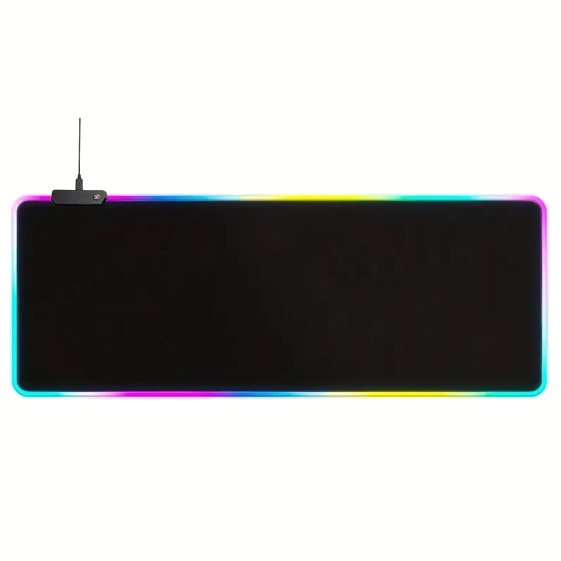 Игровая поверхность с RGB подсветкой для гейминга Control 800х300 мм Черный (2675538043)