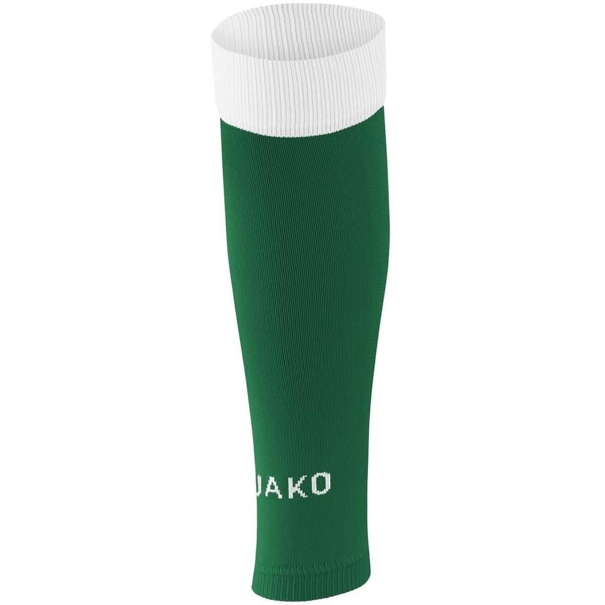 Гетры футбольные без носка Jako DYNAMIC M Зелено-белый (3470-207)