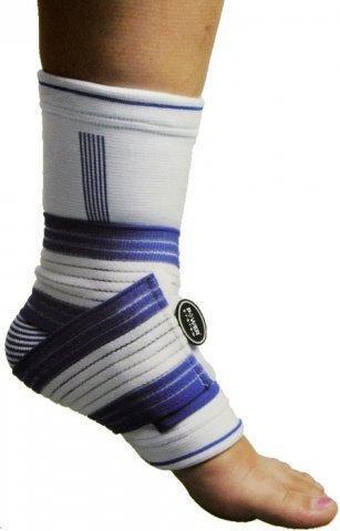 Спортивний бандаж на гомілковостоп Power System Ankle Support Pro PS-6009 S/M Blue/White - фото 2