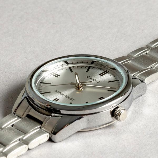 Наручний годинник жіночий Casio LTP-V005D-7A d 28 мм Срібний/Сірий (2554467065) - фото 3