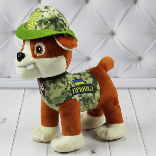 Мягкая игрушка Копица Патриотическая Собака Призрак 25х17 см (00114-722)