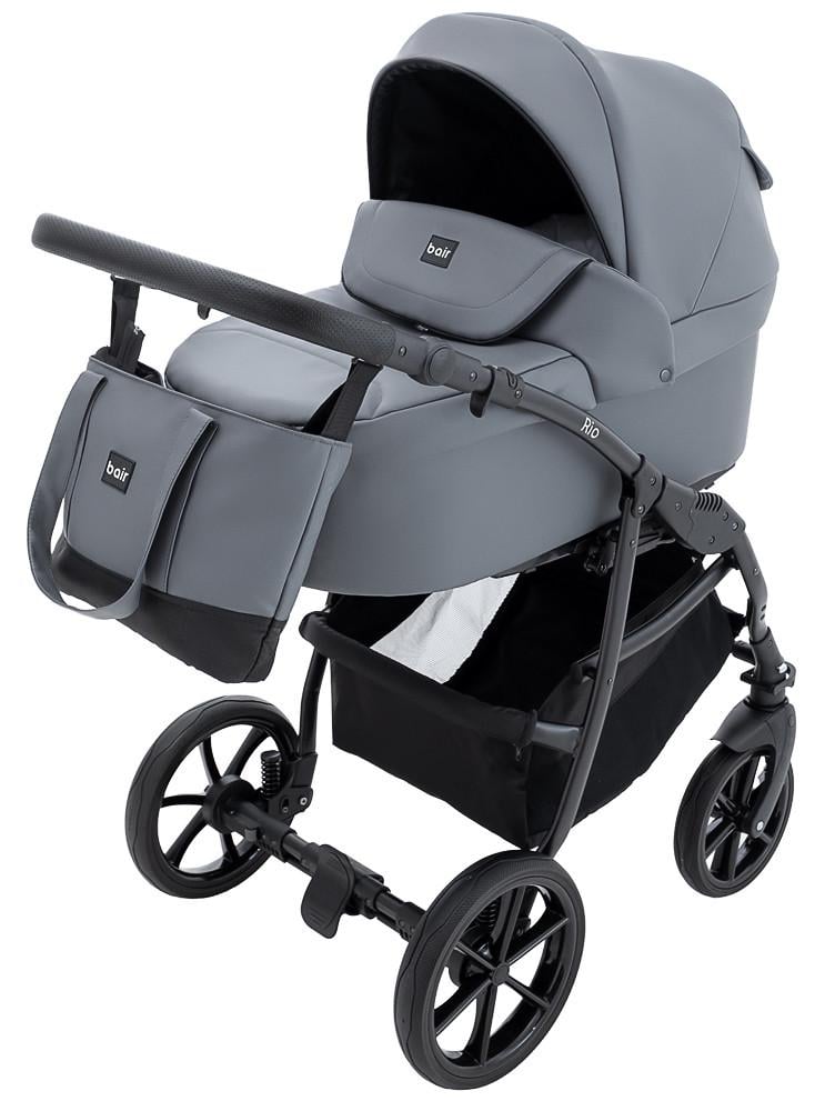 Коляска 2в1 Bair Rio ECO RE-47 Графитовый (680810)