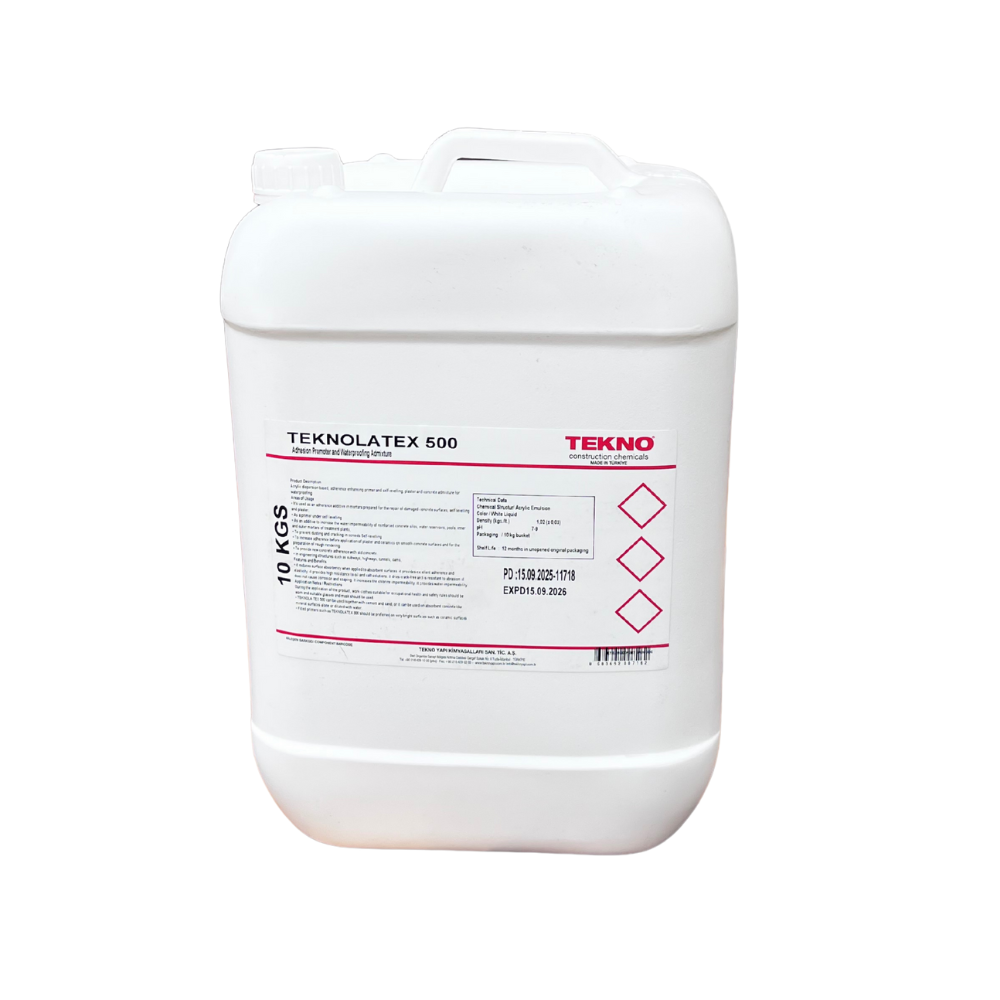 Добавка к бетону Teknolatex 500 универсальная 10 кг (29662545)