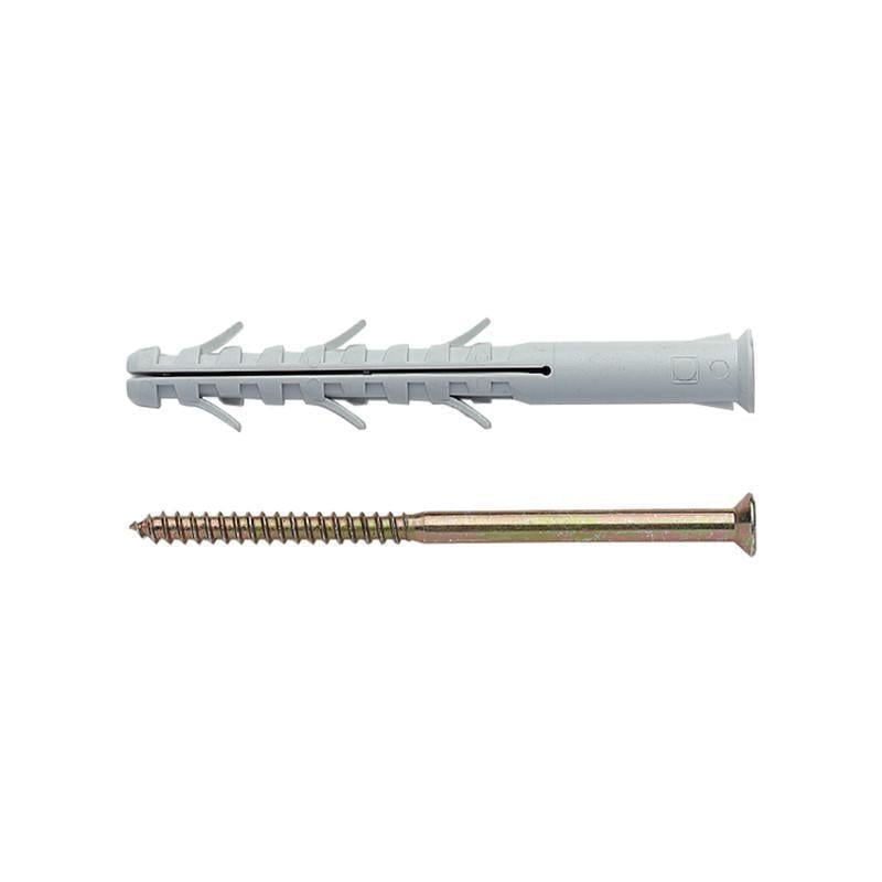 Дюбель Metalvis APS-C 8х120 притиск 65 мм нейлон із шурупом потайна головка цинк 25 шт. (92A10000092A180A2E)