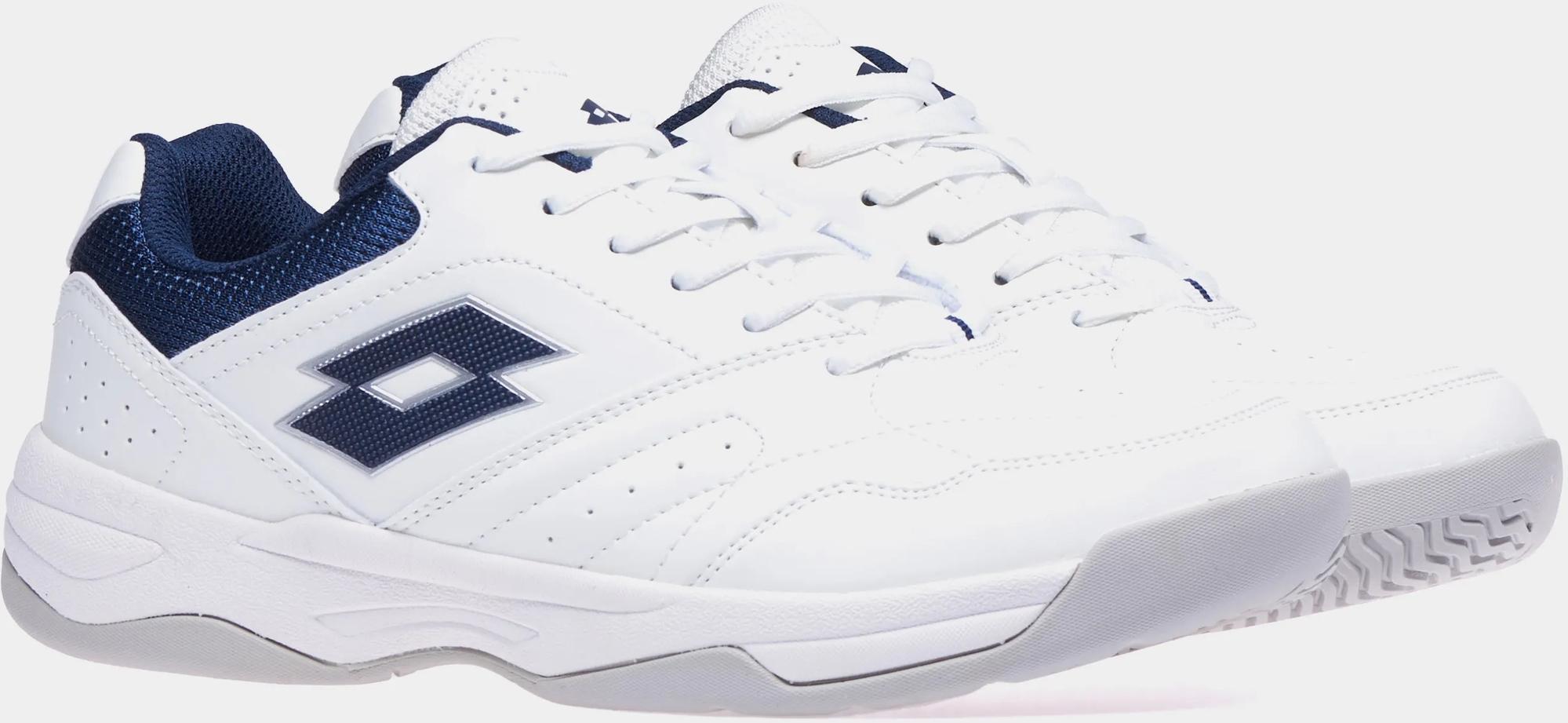 Кроссовки Lotto COURT LOGO AMF XX 220635/10U р. 45 Белый/Темно-синий - фото 2 Кроссовки Lotto COURT LOGO AMF XX 220635/10U р. 45 Белый/Темно-синий - фото 2