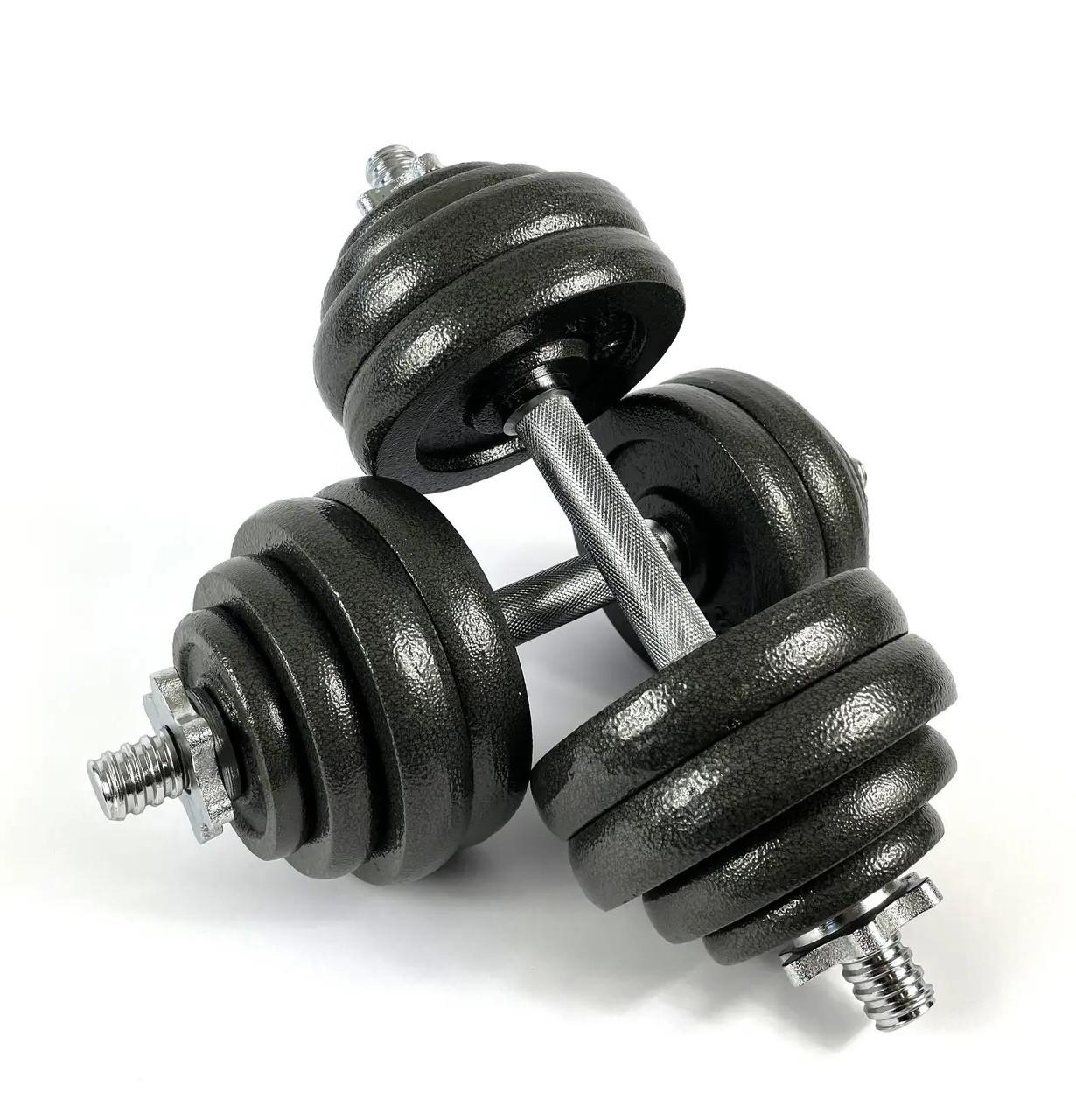 Гантели разборные Neo-Sport металлические 2 шт. по 15 кг (ST30KG-2)