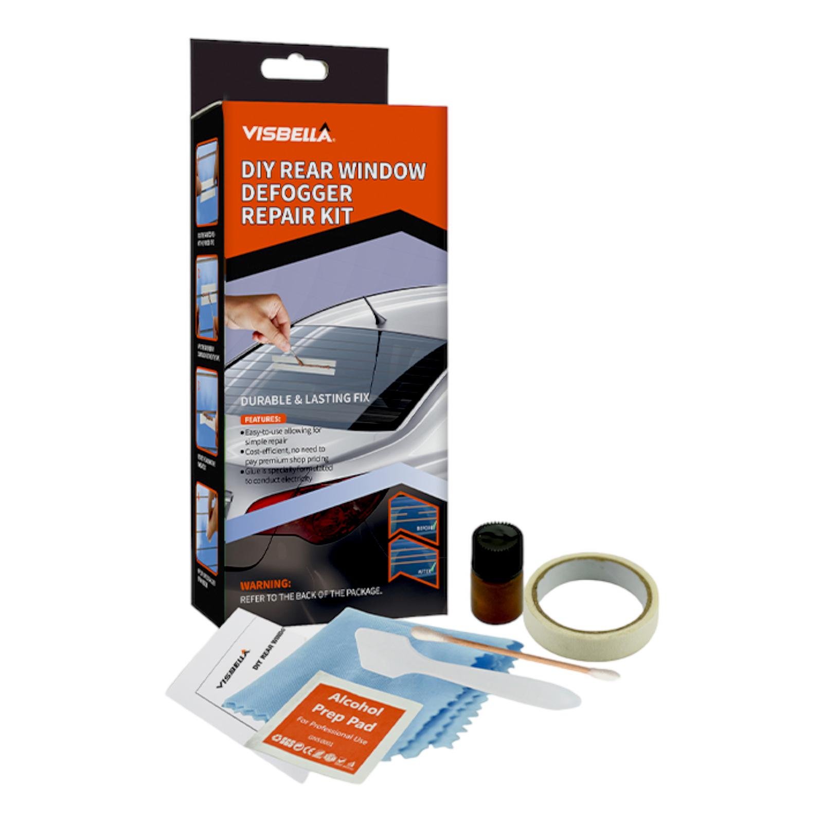 Набір для ремонту нагрівача заднього скла VISBELLA Window Defogger Repair Kit Plastic Box