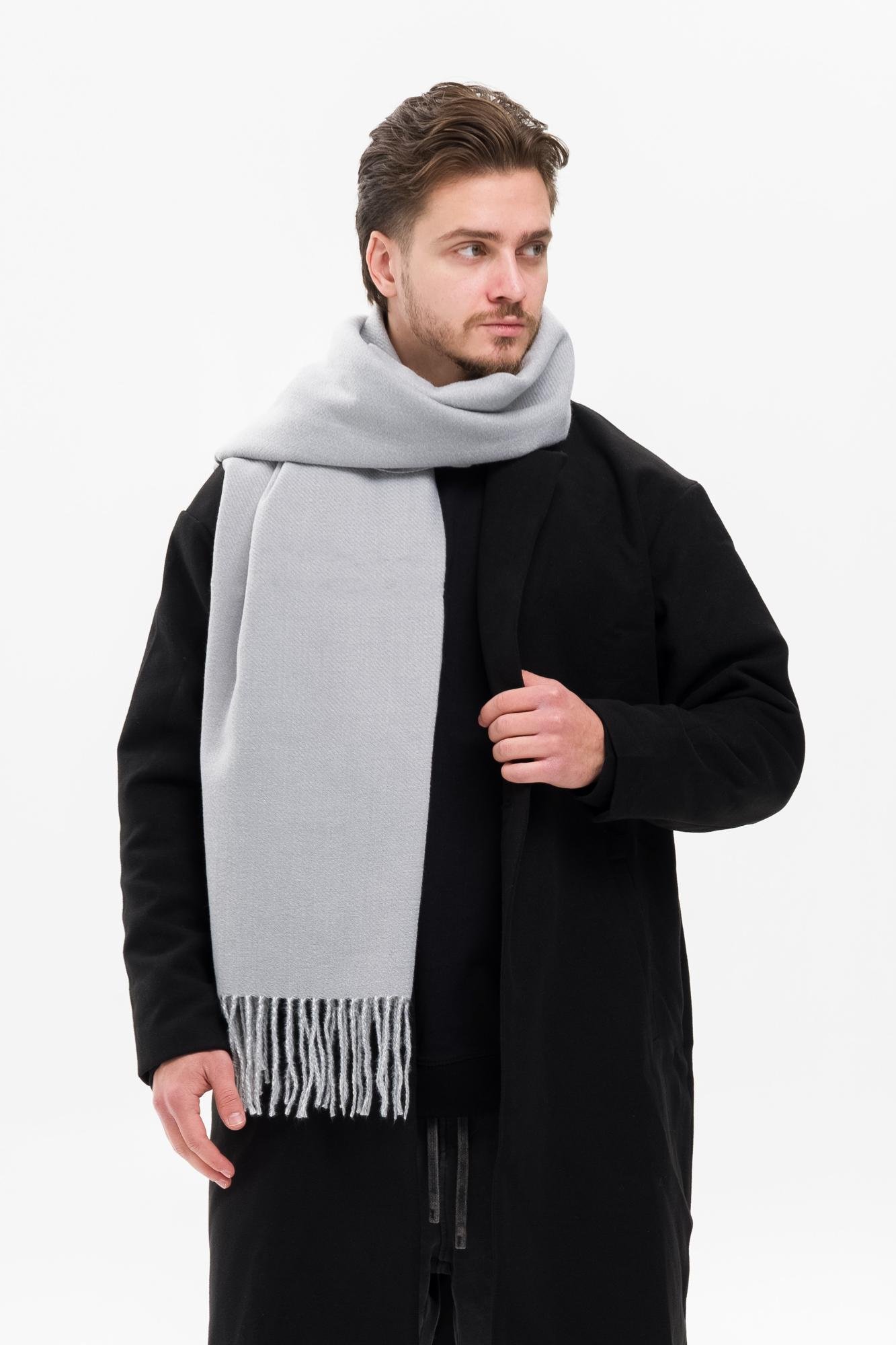 Шарф Without Brand Registered Light Gray (8056013 8056014)