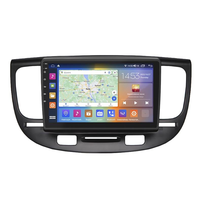 Автомагнітола штатна Lesko 4G/DSP/CarPlay/GPS для KIA Rio II Рестайлінг 2009-2011 IPS 2/32Gb 9" (1757420911)