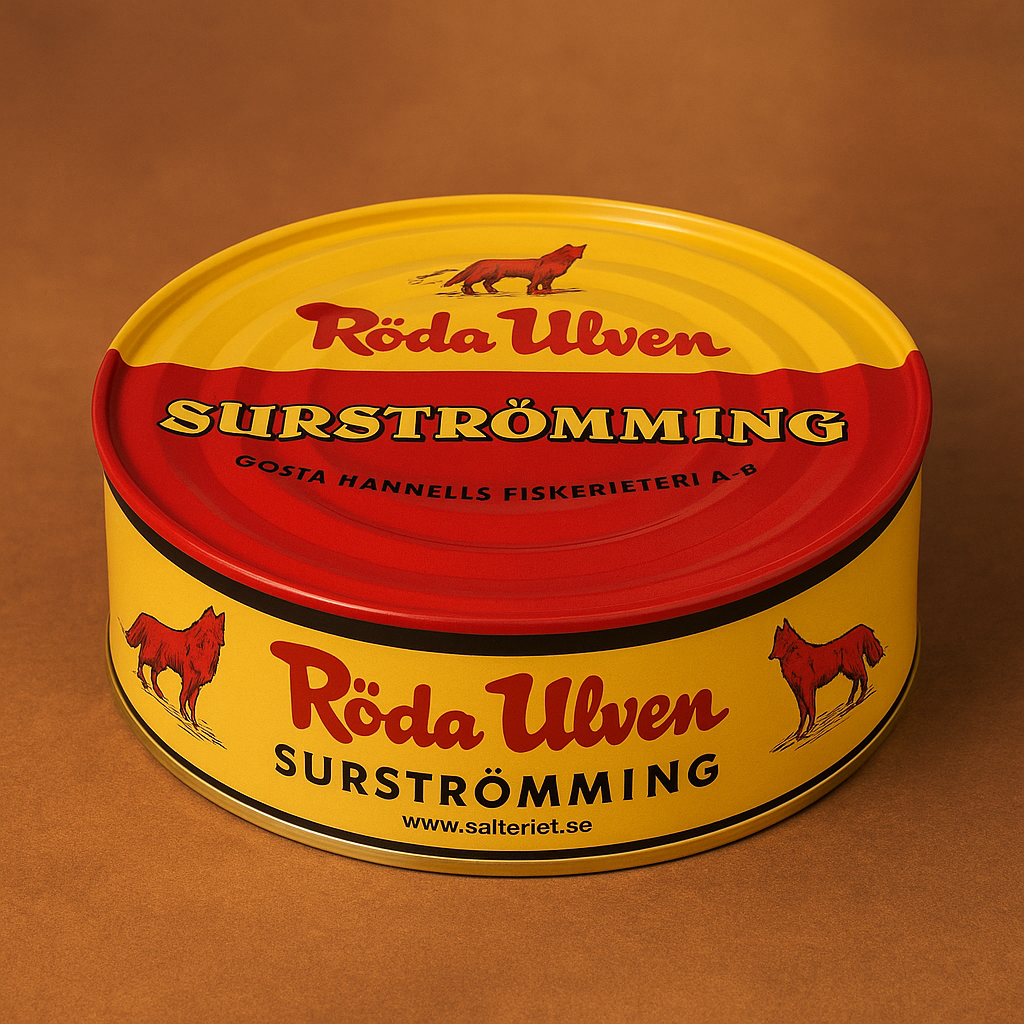 Рыбные консервы сюрстреминг Röda Ulven Surströmming 650 г (2665584211) - фото 2 Рыбные консервы сюрстреминг Röda Ulven Surströmming 650 г (2665584211) - фото 2