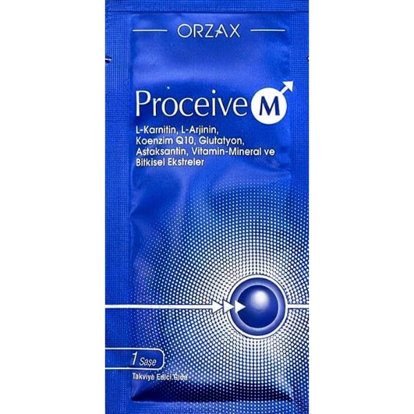 Комплекс для профилактики репродуктивной функции у мужчин Orzax Proceive M 4,2 г 30 саше Peach (000027938)