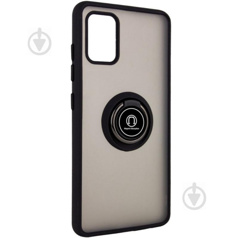 TPU+PC чехол Deen ColorEdgingRing под магнитный держатель для Samsung Galaxy A51 Черный (895827) TPU+PC чехол Deen ColorEdgingRing под магнитный держатель для Samsung Galaxy A51 Черный (895827)