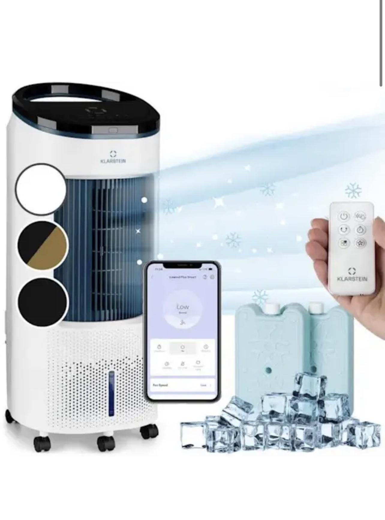 Вентилятор KLARSTEIN IceWind Plus Smart 4в1 330 м3/час (10040209) - фото 7