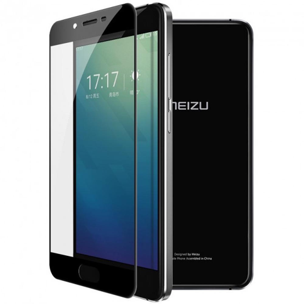 Защитное стекло для Meizu U10 0,3 мм 2.5D с Silk Screen покрытием Черный (42406-0616)