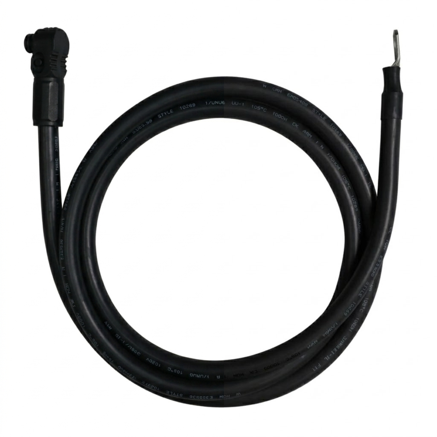 Кабель питания аккумулятора Pytes UL 10269 4AWG 2 м Exconn 120A Negative Black (34618366) Кабель питания аккумулятора Pytes UL 10269 4AWG 2 м Exconn 120A Negative Black (34618366)