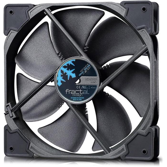 Вентилятор для корпуса Fractal Design Venturi HP-14 PWM 140 мм Black (FD-FAN-VENT-HP14-PWM-BK)