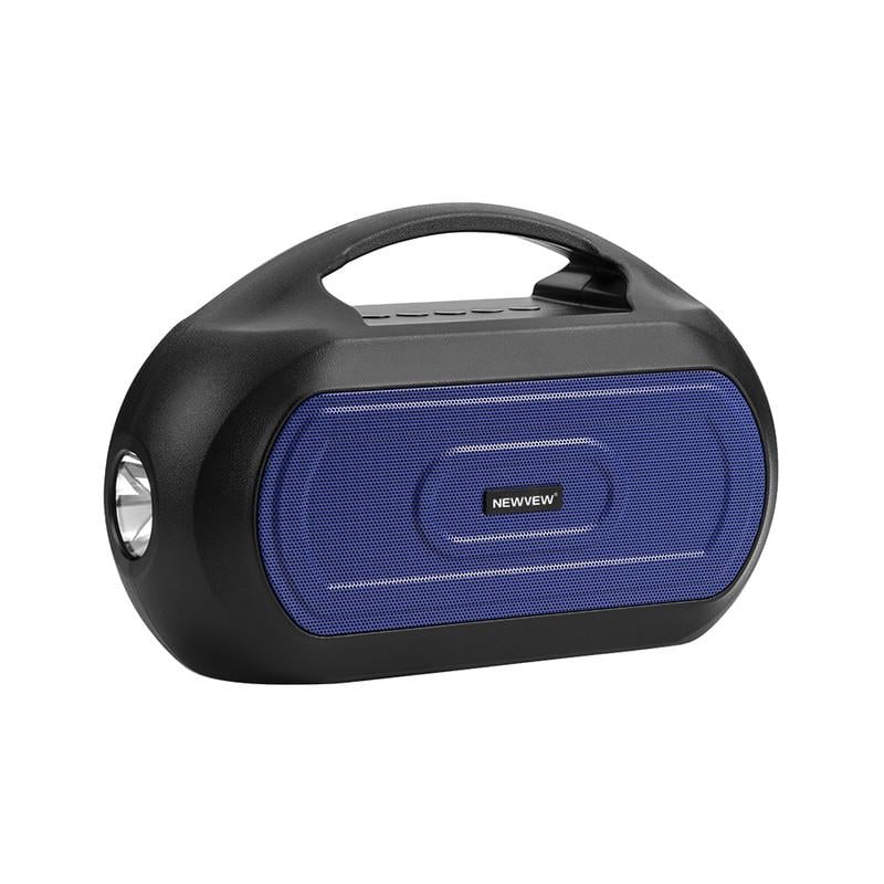 Портативна колонка NEWVEW NV-V50 Solar Panel/BT/USB/TF/FM/AUX з ліхтарем Blue (33698843) Портативна колонка NEWVEW NV-V50 Solar Panel/BT/USB/TF/FM/AUX з ліхтарем Blue (33698843)