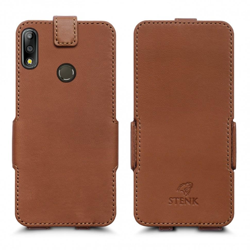 Чехол флип Stenk Prime для ASUS ZenFone Max Pro M2 (ZB631KL) Camel (62311)