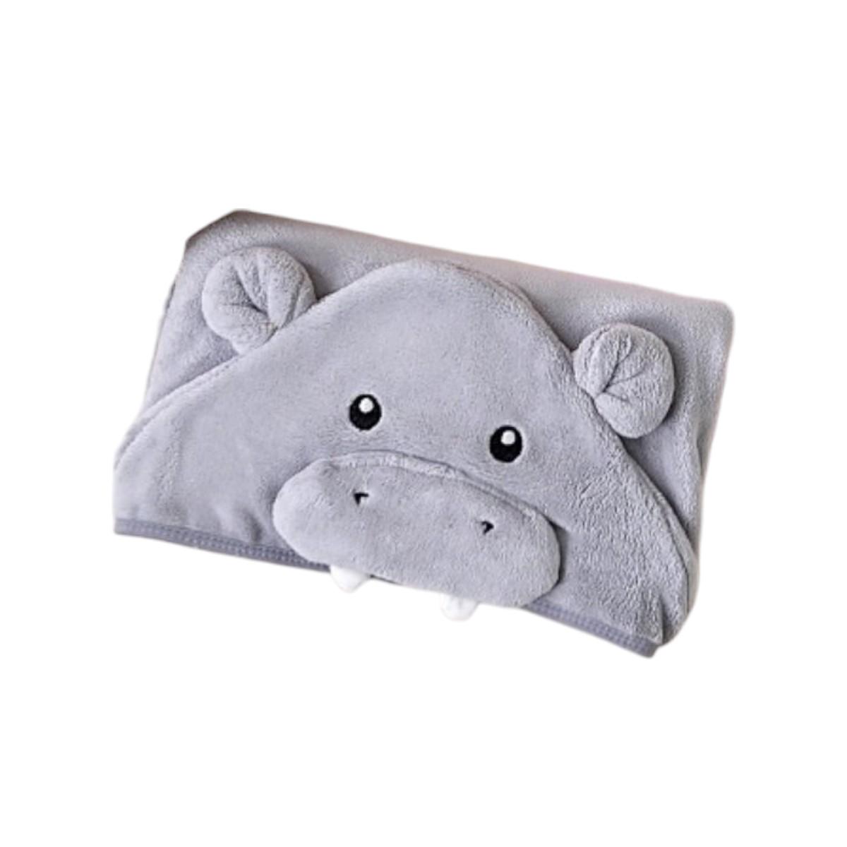 Полотенце-уголок мягкое Koloco детское с капюшоном банное (42361) - фото 1 Полотенце-уголок мягкое Koloco детское с капюшоном банное (42361) - фото 1