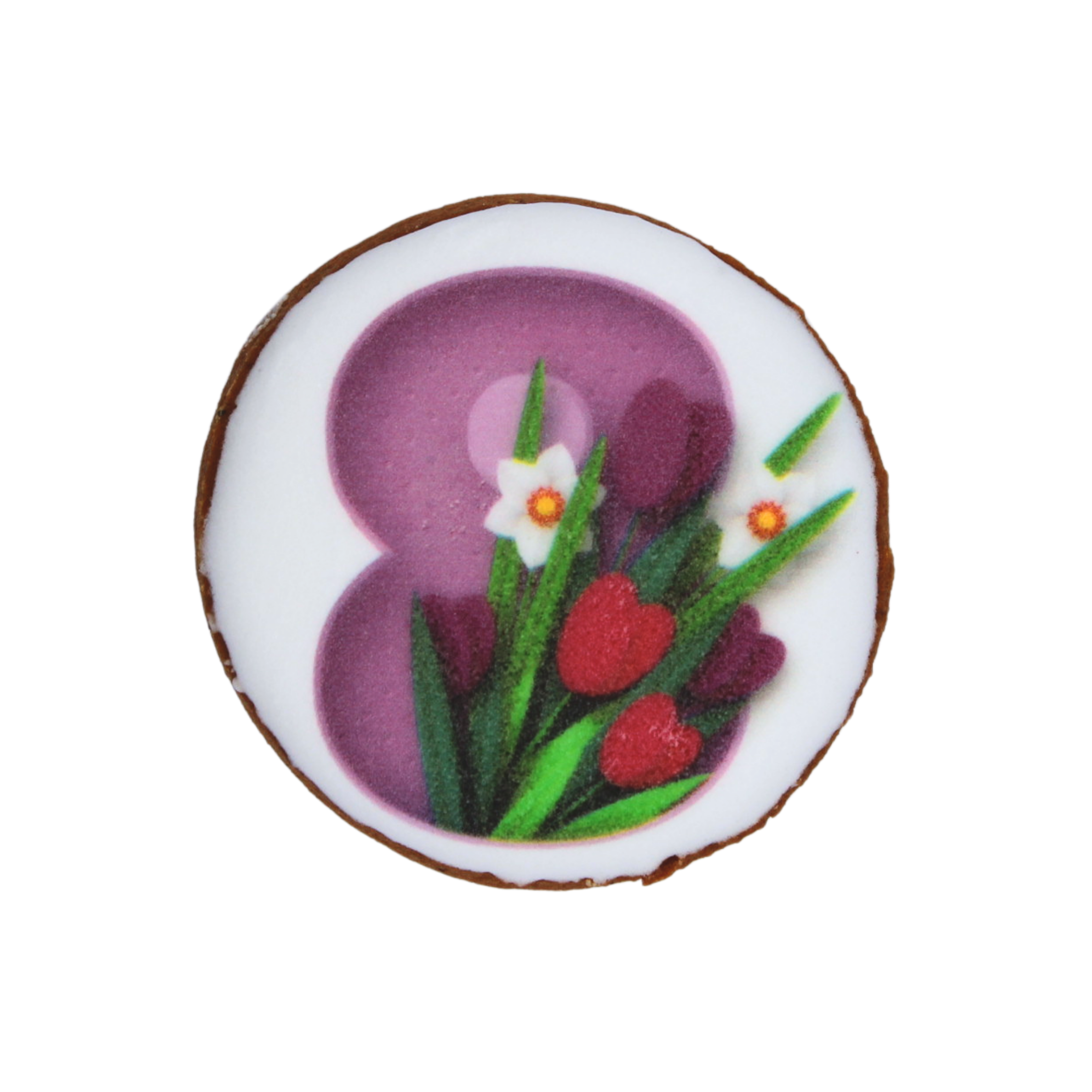 Пряник с принтом Крафт Печиво 8 марта 17 г