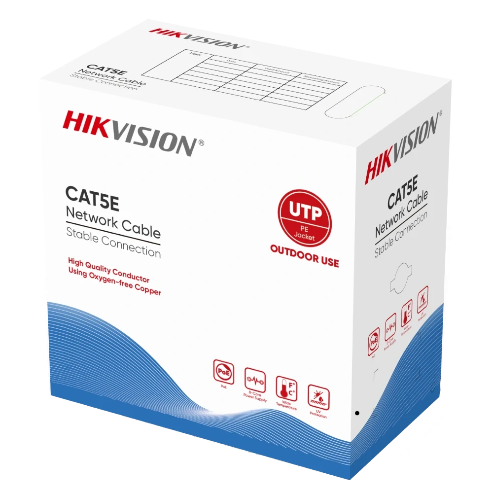 Кабель вита пара для зовнішньої прокладки UTP CAT 5E DS-1LN5EO-UU/E (2863456766)