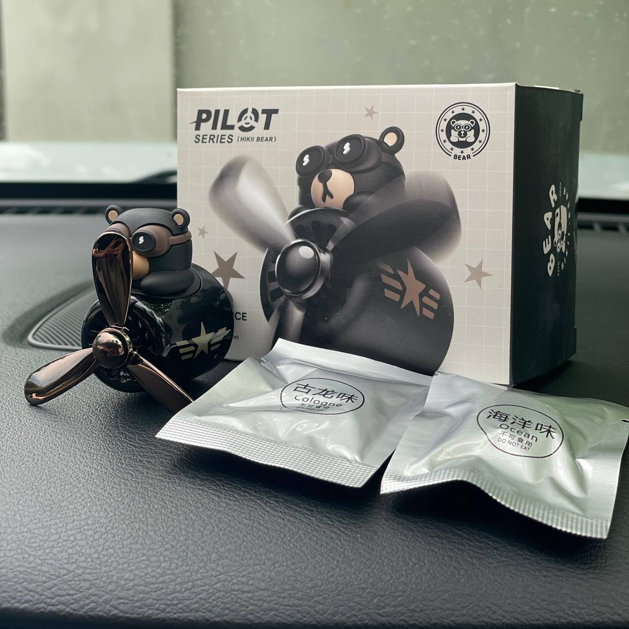 Ароматизатор автомобильный Pilot Bear с лопастями. - фото 7 Ароматизатор автомобильный Pilot Bear с лопастями. - фото 7