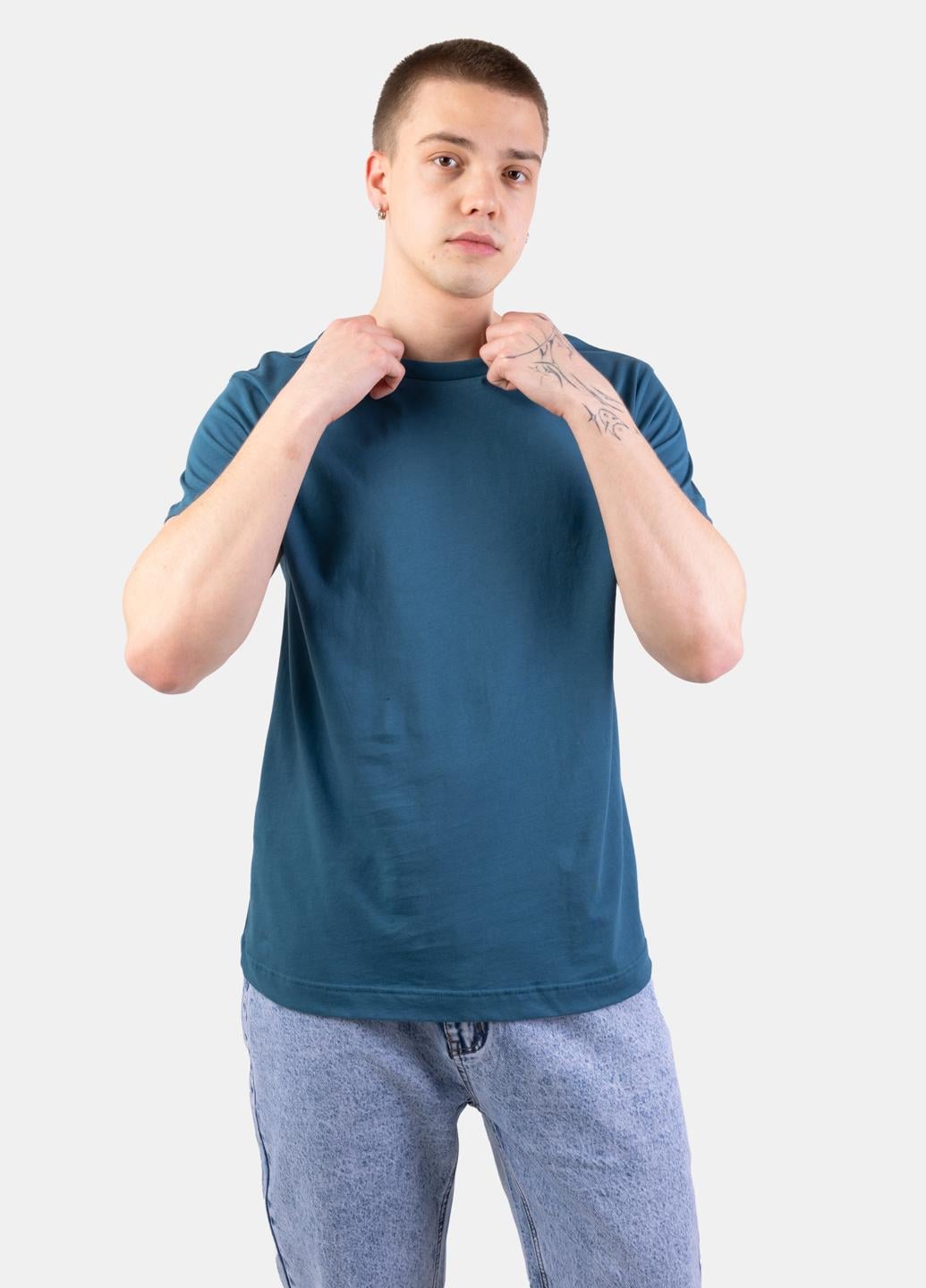 Футболка чоловіча Fashion 103199 S Бірюзовий