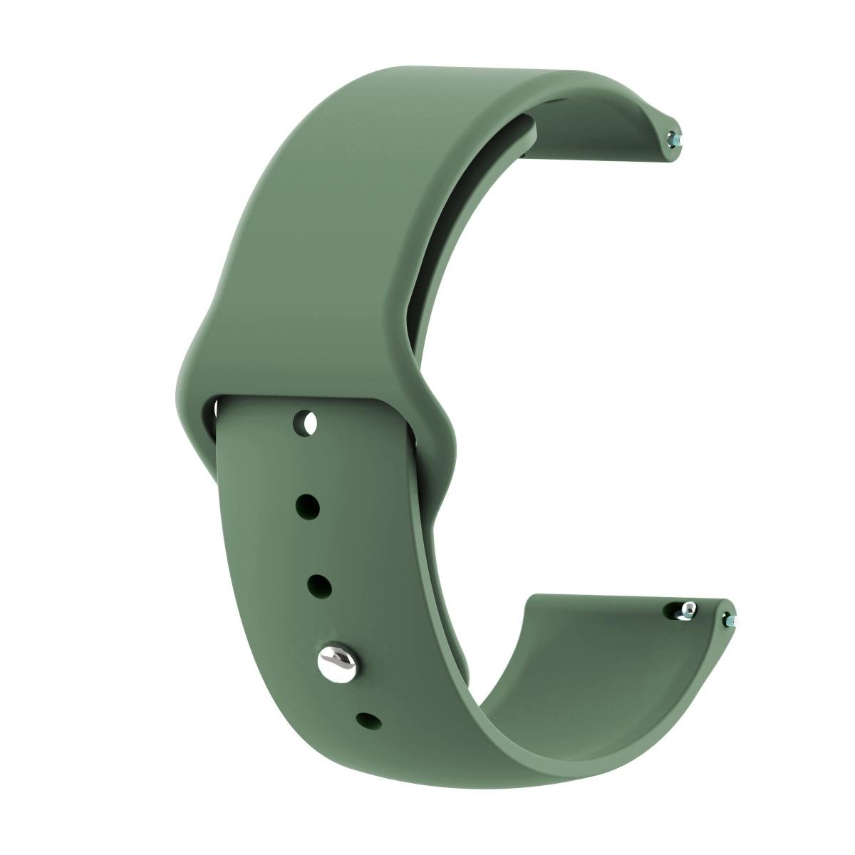 Силіконовий ремінець BeCover для LG Watch Sport W280A Pine/Green (706222) - фото 1