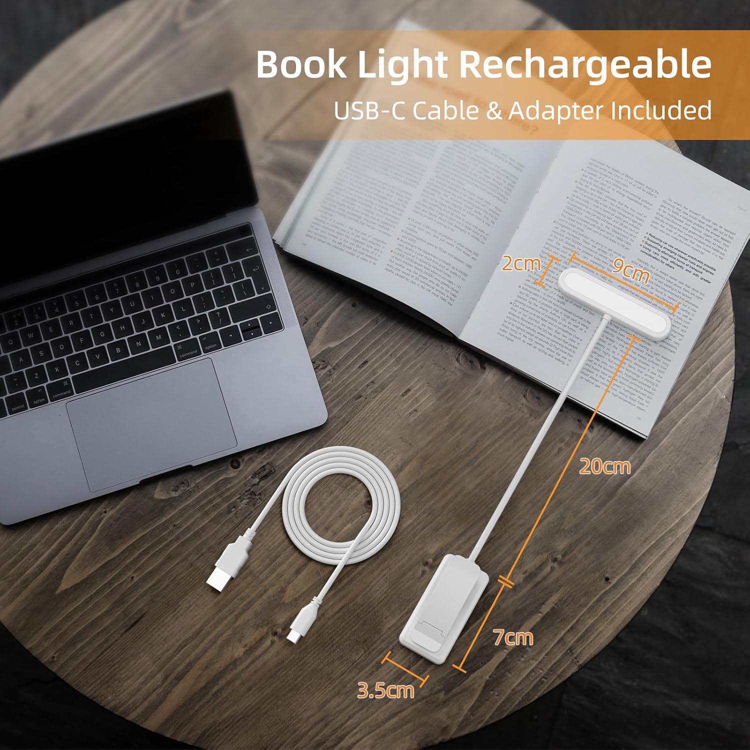 Лампа для читання книг BOOK LIGHT 12 LED з акумулятором Білий (00003) - фото 3 Лампа для читання книг BOOK LIGHT 12 LED з акумулятором Білий (00003) - фото 3