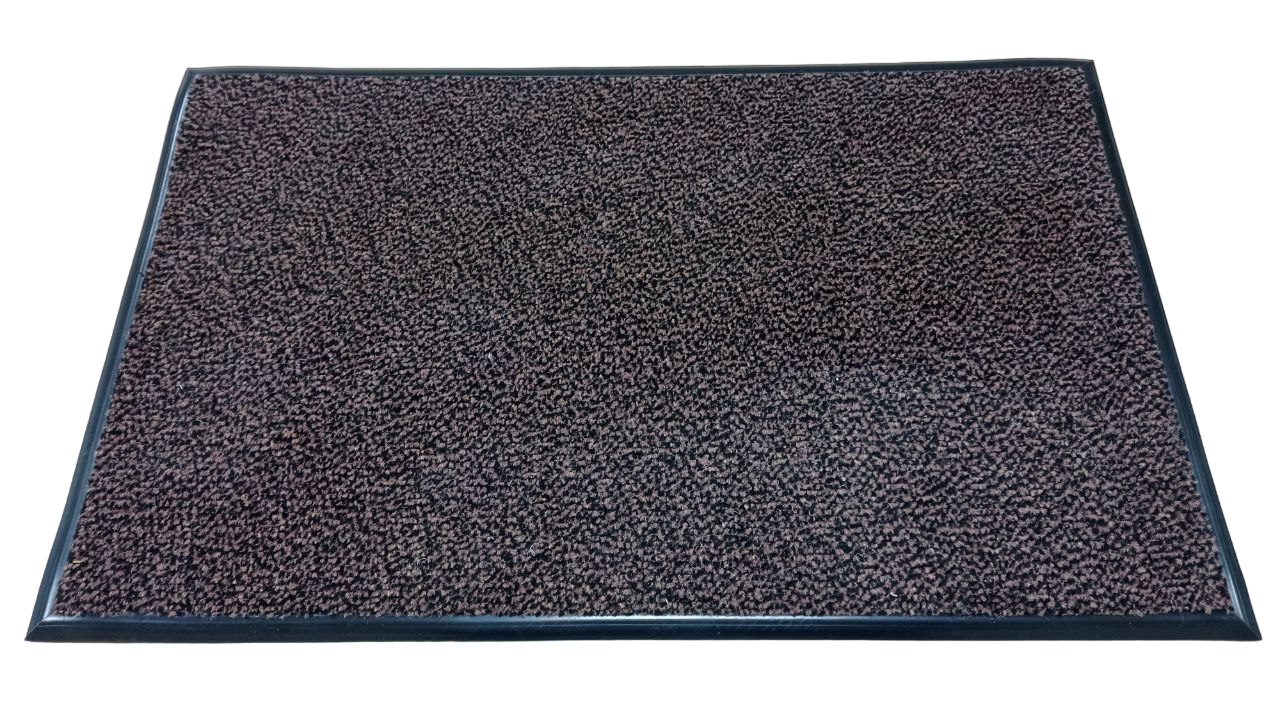 Коврик влагопоглощающий АС-ОБЛИК Палермо 70х50 см Коричневый