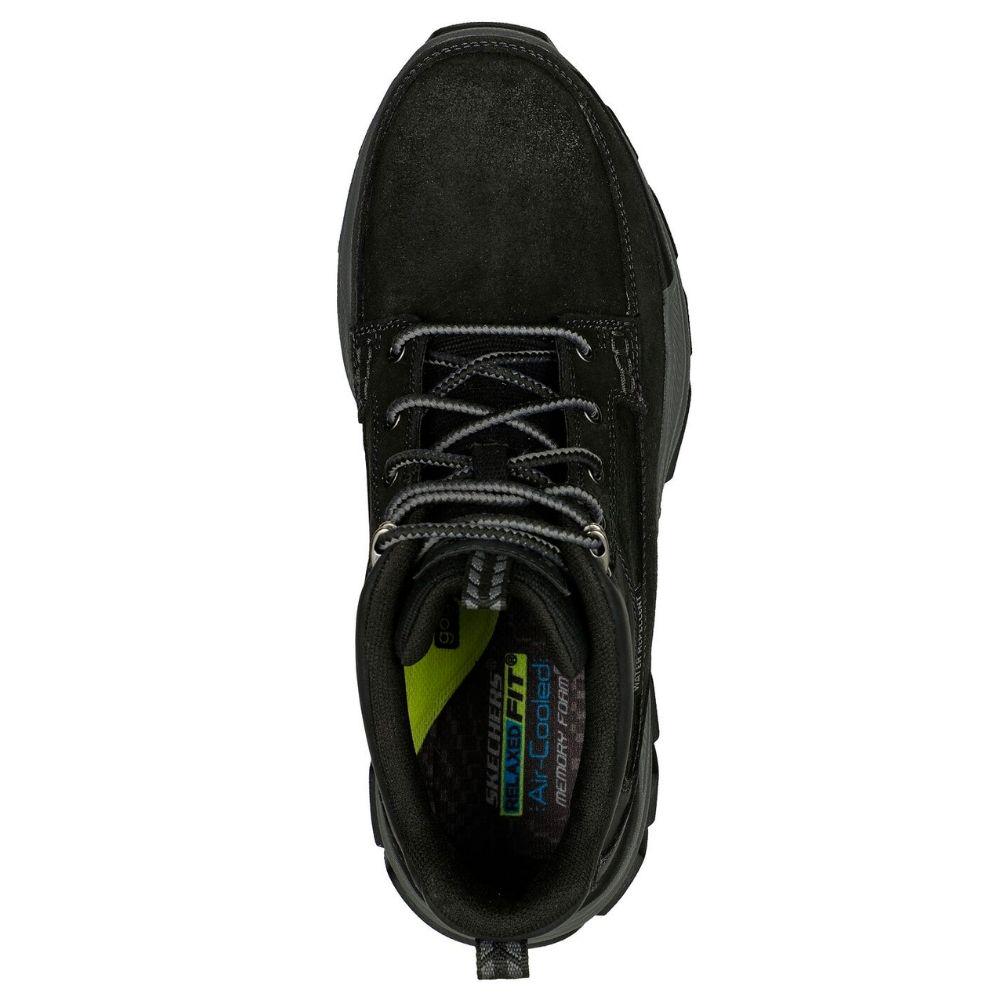 Черевики чоловічі Skechers Relaxed Fit Respected Boswell 204454 BLK р. 42,5 - фото 3