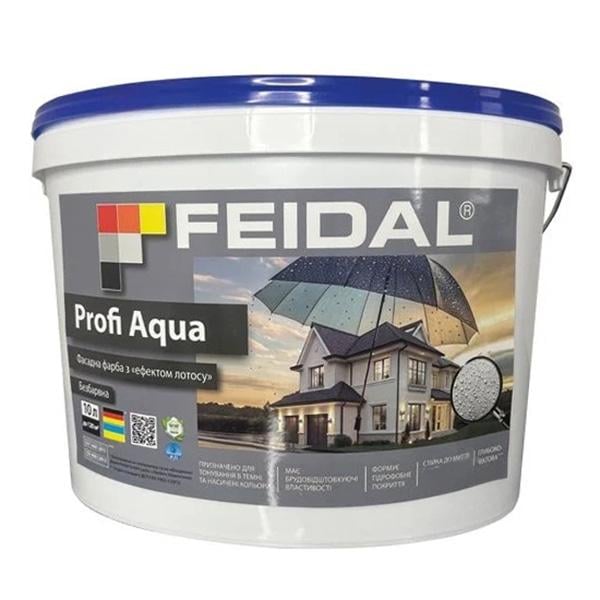 Краска латексная Feidal Profi Aqua TR база матовая бесцветная 10 л