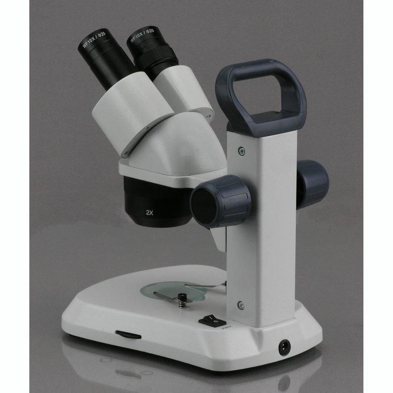 Портативный стереомикроскоп AmScope SE313-R с двойной подсветкой - фото 2