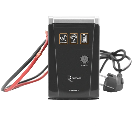 Источник бесперебойного питания Ritar RTSW-600 LED с правильной синусоидой 360 Вт 12 В (99-00023630)
