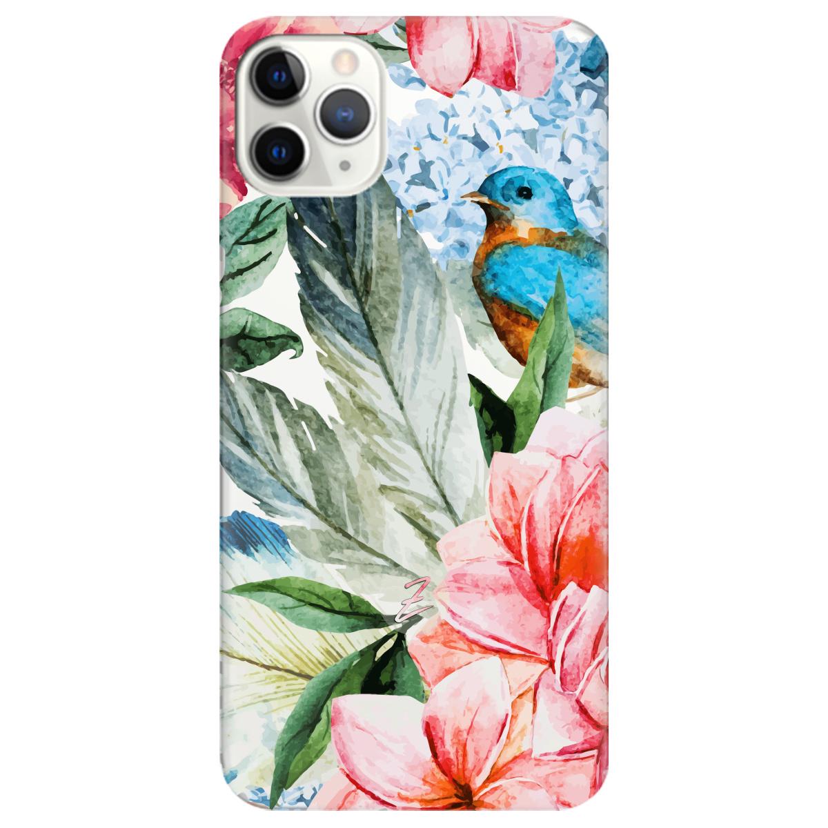 Силиконовый чехол Zorrov для Apple iPhone 11 Pro - Paradise garden (12180040179072103)