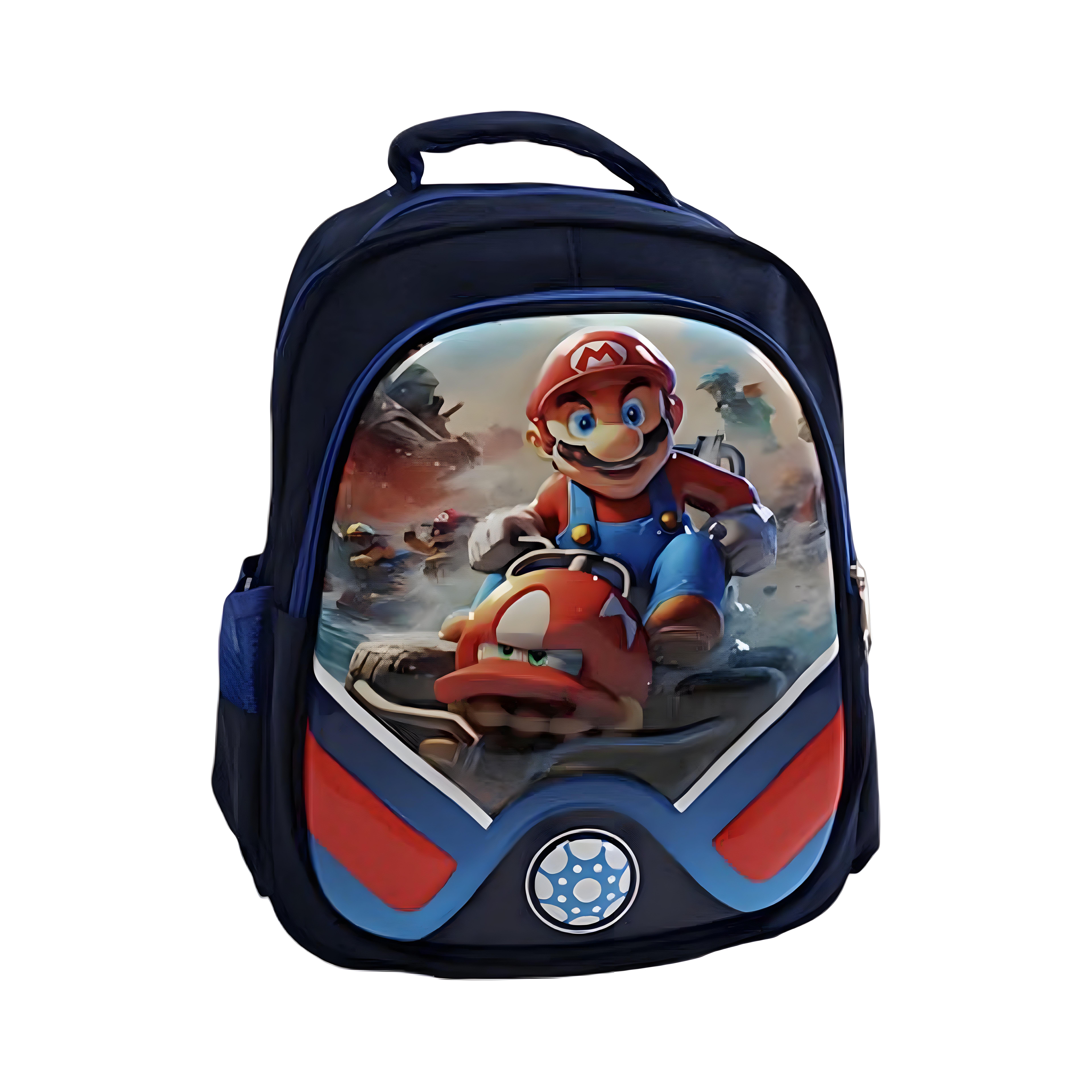 Школьный рюкзак Супер Марио для мальчика 27х10х33 см (C 72879-3)