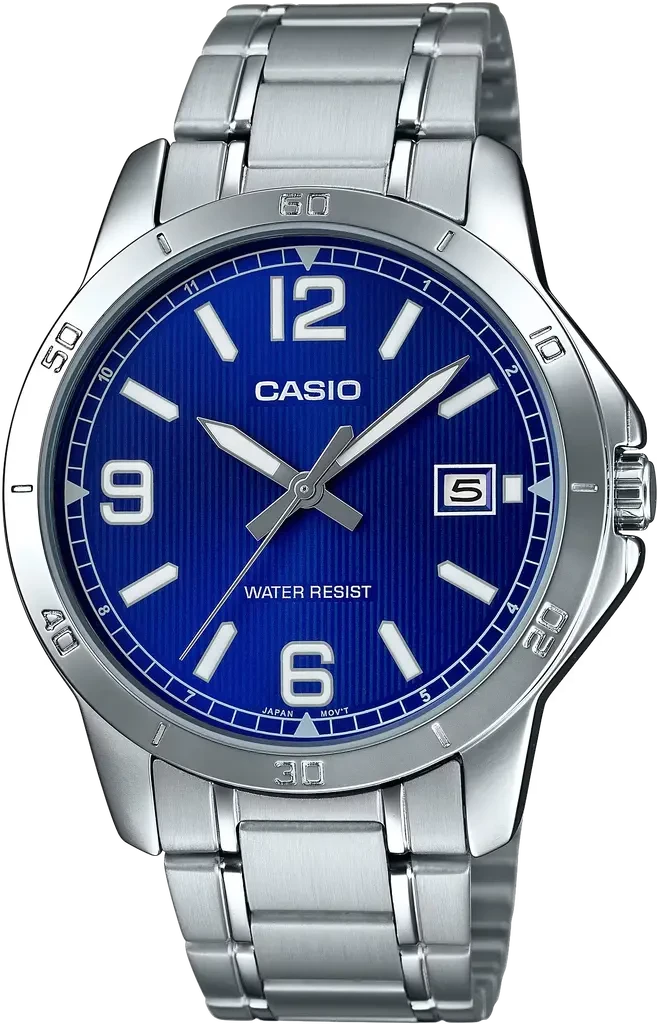 Мужские наручные часы Casio Timeless Collection MTP-V004D-2B Синий (3150751446)