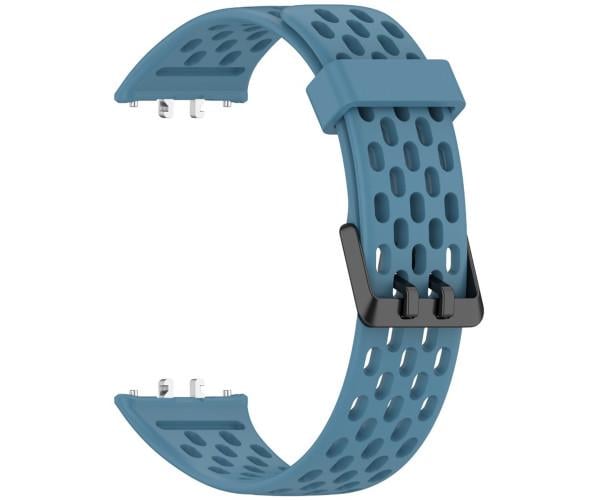 Ремешок силиконовый Air для смарт-часов Samsung Galaxy Fit 3 Синий (49622) Ремешок силиконовый Air для смарт-часов Samsung Galaxy Fit 3 Синий (49622)