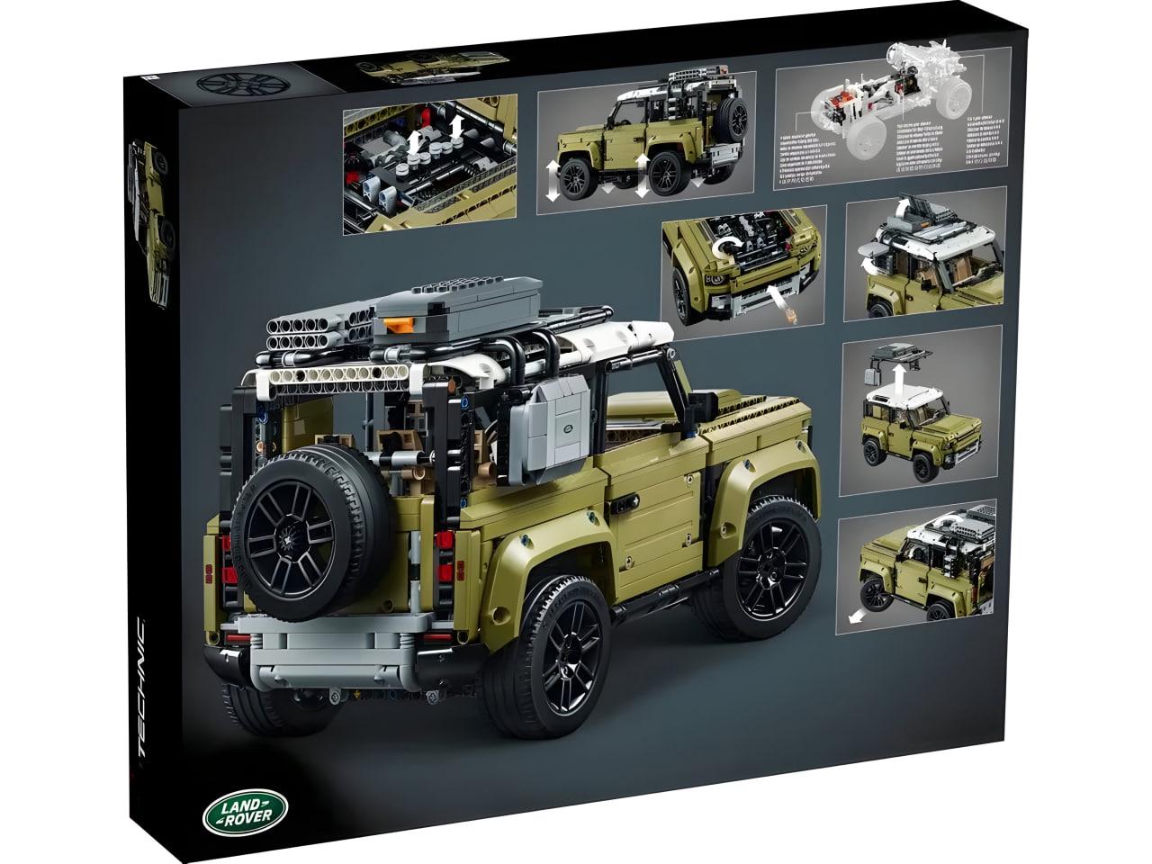 Конструктор Technic Land Rover Defender 2573 деталі (4009) - фото 4