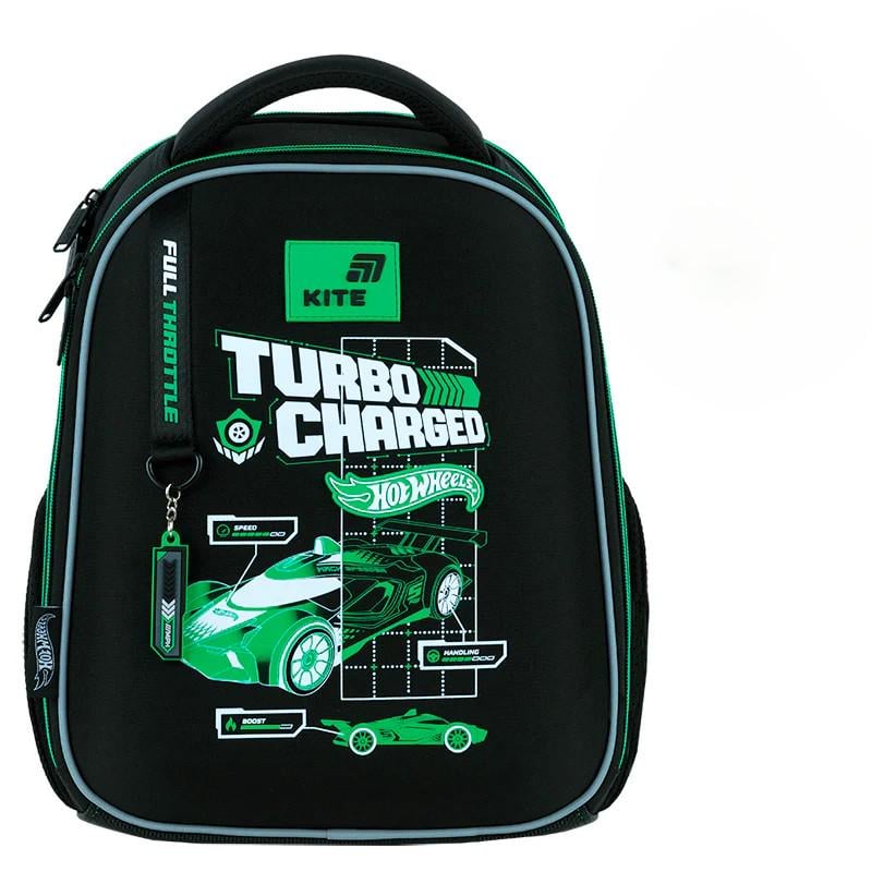 Рюкзак шкільний каркасний KITE Education Hot Wheels (HW26-555S)