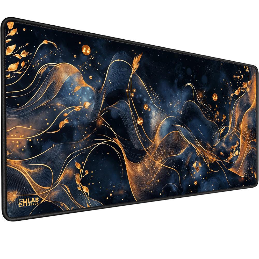 Игровая поверхность SHLab Abstract Navy Blue and Gold Waves SHM-1126 70х30 см (39424) Игровая поверхность SHLab Abstract Navy Blue and Gold Waves SHM-1126 70х30 см (39424)