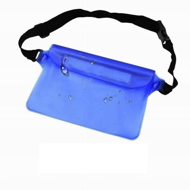 Сумка-чохол водонепроникна для грошей/телефону/документів Синій (Е051483)