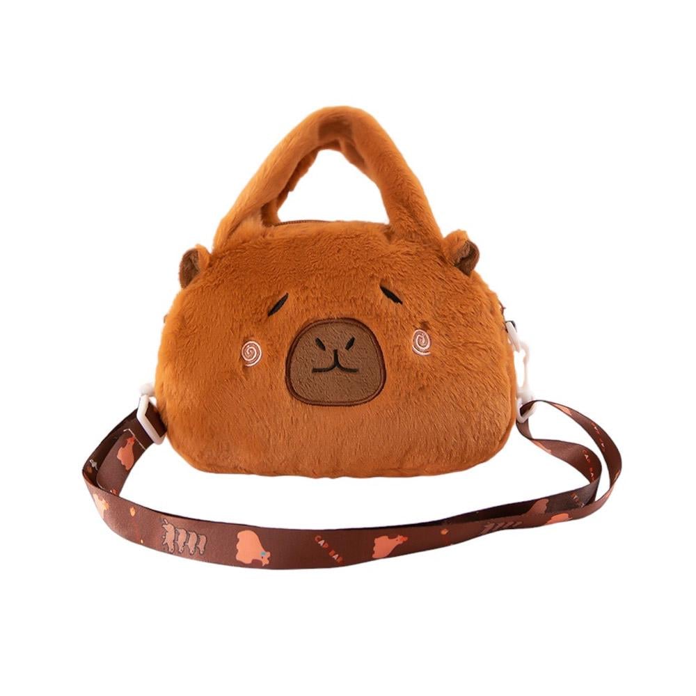 Сумочка мягкая плюшевая Капибара (NR0223_10)