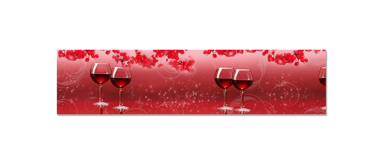 Наклейка виниловая на кухню Zatarga Бокал красного вина 600х2500 мм (1289777135) Наклейка виниловая на кухню Zatarga Бокал красного вина 600х2500 мм (1289777135)