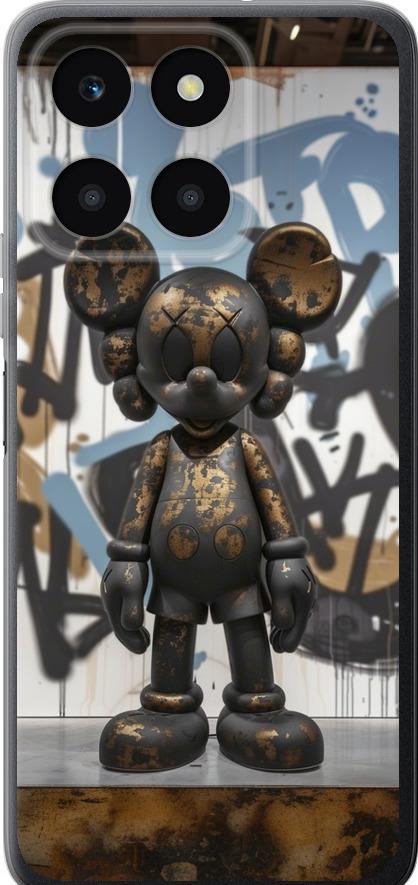 Чехол на Huawei honor X6A Bronze kaws v2 (6098u-3340-42517)