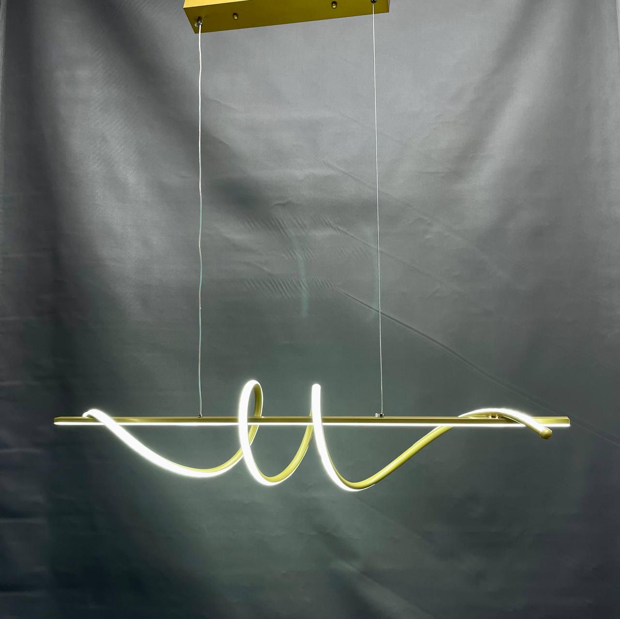 Люстра светодиодная удлиненная Zilini ER036/1000 100W Золотой (23917583) - фото 2 Люстра светодиодная удлиненная Zilini ER036/1000 100W Золотой (23917583) - фото 2